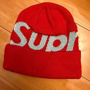 Supreme 3m Red Beanie